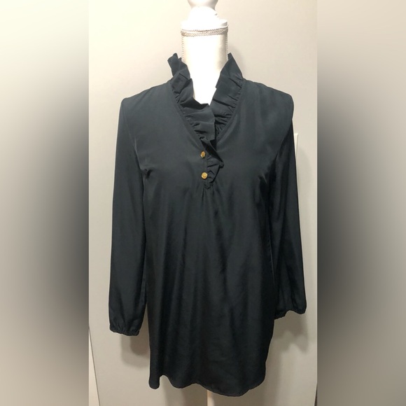 Mud Pie women’s black casual blouse size XS (0-2). - Picture 1 of 7